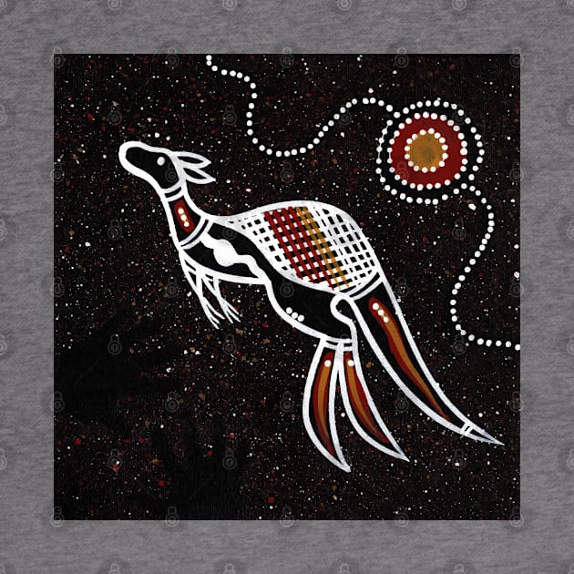 Aboriginal Art - Kangaroo by hogartharts